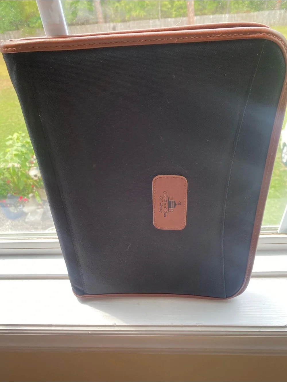 Black and Brown organizer portfolio Bag